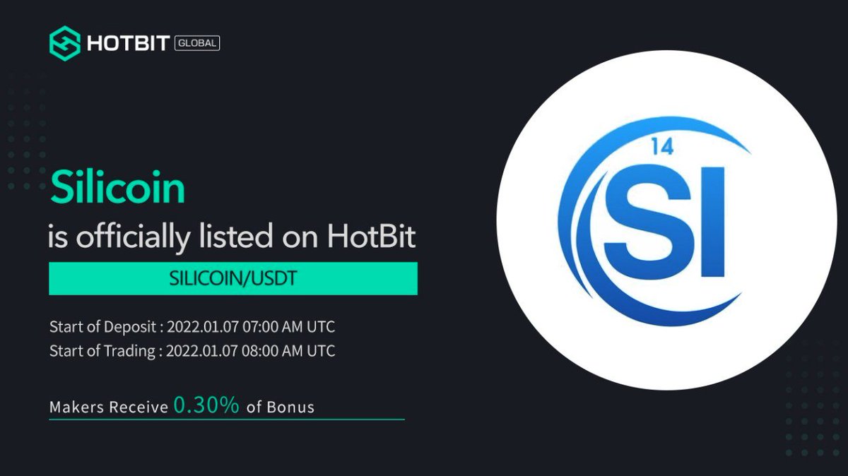 Chia分叉最强链Silicoin即将登录Hotbit！