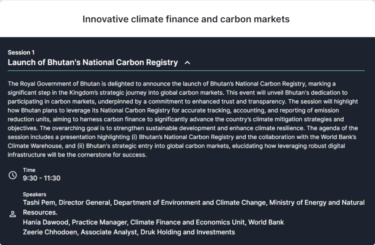 【COP28】Chia构建碳市场端到端数字生态系统